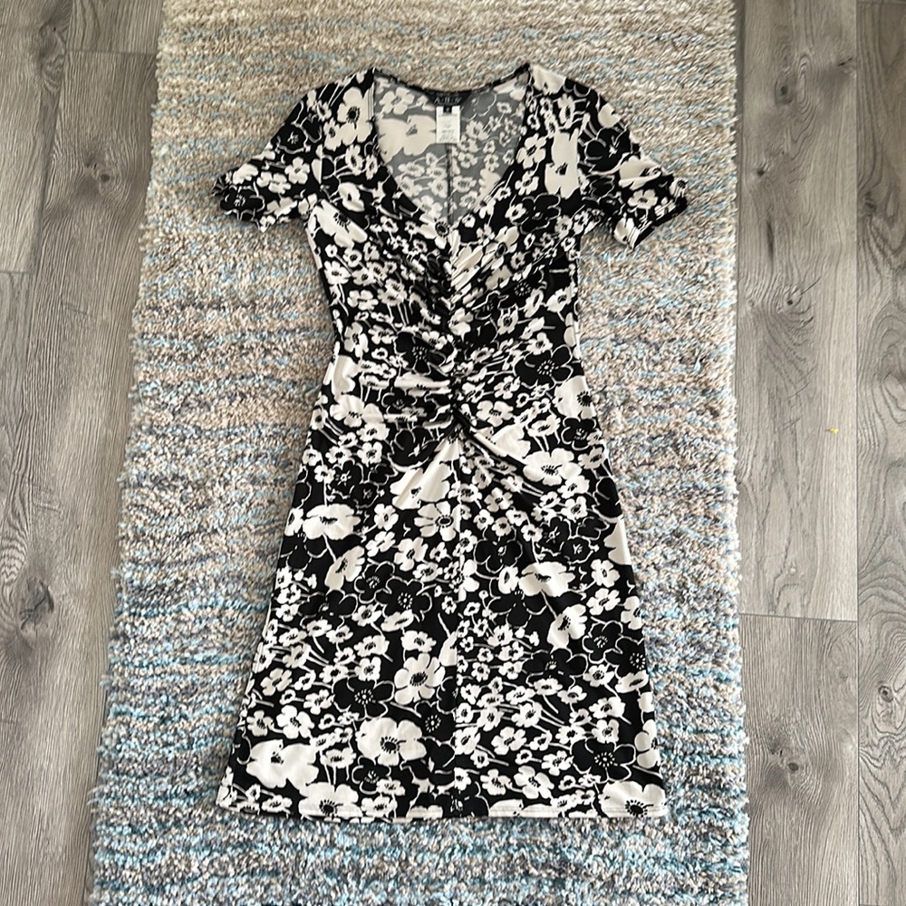 A.B.S by Allen Schwartz floral dress size small